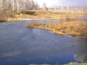 В Азове из-за обмеления и ледообразования реки Дон объявили штормовое предупреждение