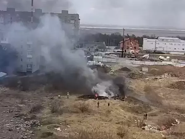 В Азове школьник устроил пожар на улице Ленина