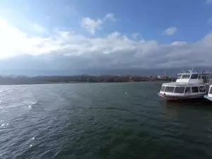В Азове начали ремонт трубы на дне реки Дон после аварии с теплоходом