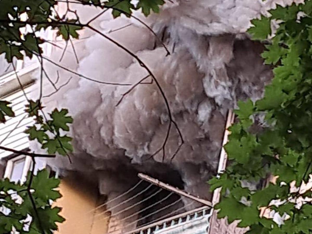 В Азове сгорела квартира на Кондаурова