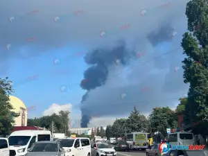 Находились в пекле: в Азове на нефтебазе потушили пожар