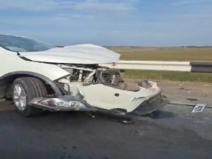 В Ростовской области на трассе произошло ДТП с бензовозом