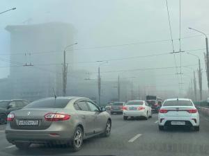 Азовчан предупредили об опасности ДТП из-за гололеда и тумана