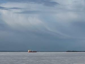 В  Азовском море  в период зимней навигации была выполнена проводка свыше 600 судов