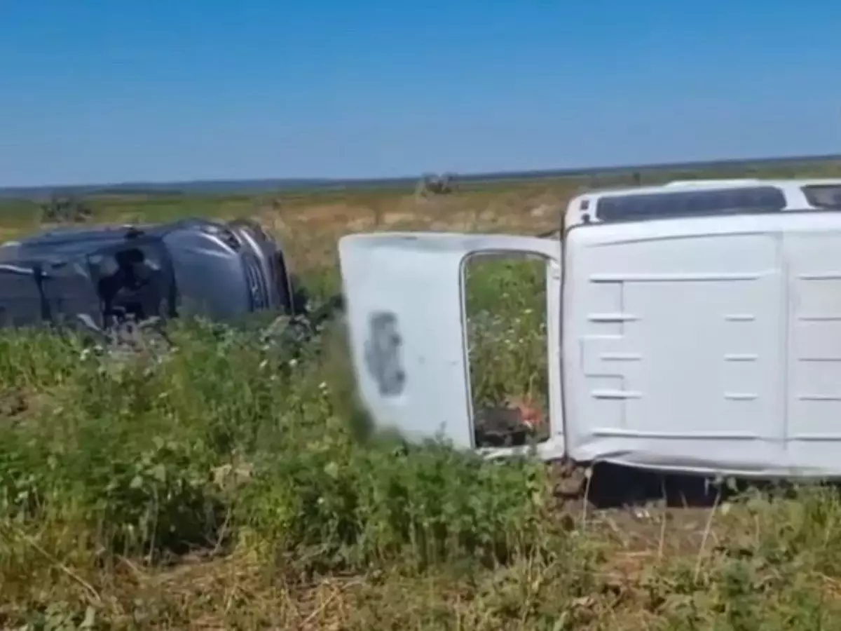 На трассе Азов – Ейск в ДТП пострадали пять человек