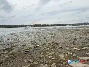 Уровень воды в Дону возле Азова упал ниже опасных отметок