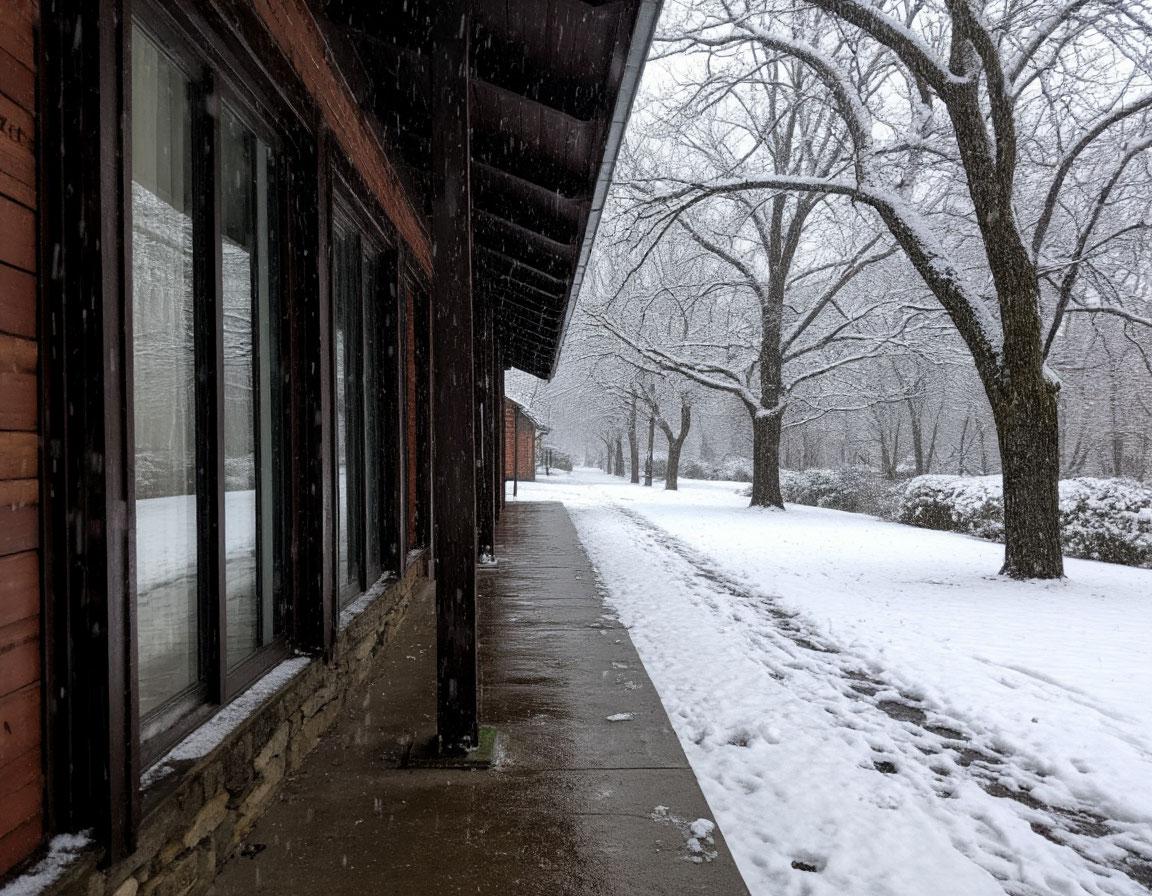 В Азове на новой рабочей недели пойдет снег с дождем