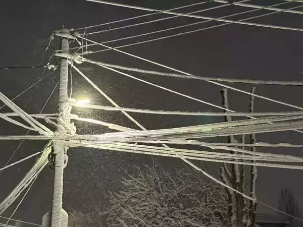 Снег с дождем прогнозируется в Азове на последних выходных 2025 года