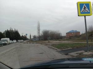 На улице Инзенской в Азове перенесли пешеходный переход
