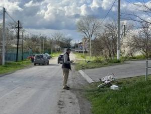 В Азовском районе 10-летняя девочка получила травмы после столкновения с машиной на велосипеде