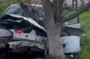 В Азовском районе двое детей и женщина пострадали в ДТП